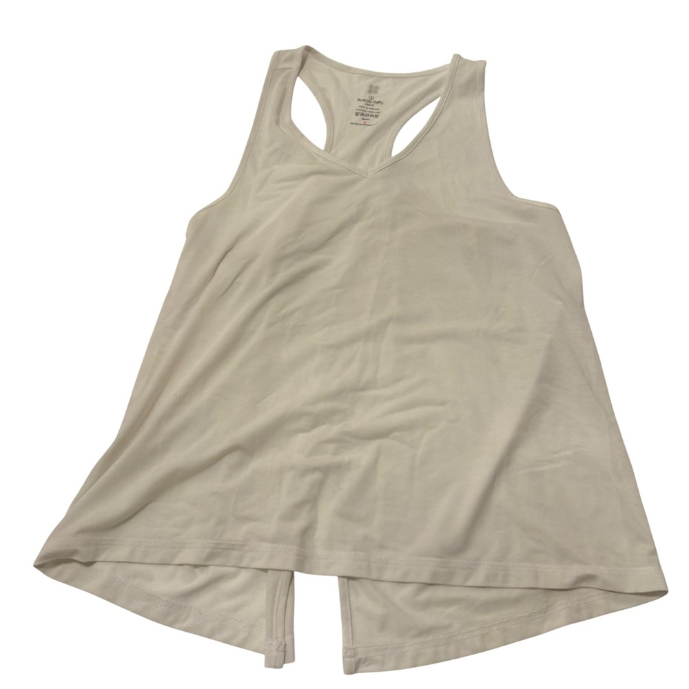 Sweaty Betty White Racerback Split Back Active Tank Top SB6550 Womens Small